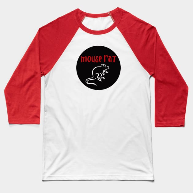 MOUSE RAT - Band Tee Baseball T-Shirt by MortalMerch